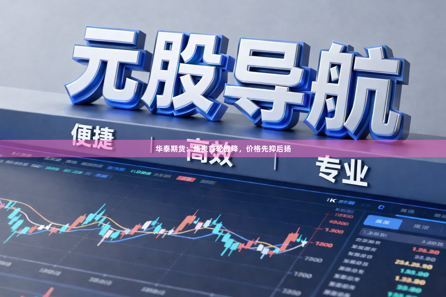 华泰期货：焦炭首轮提降，价格先抑后扬
